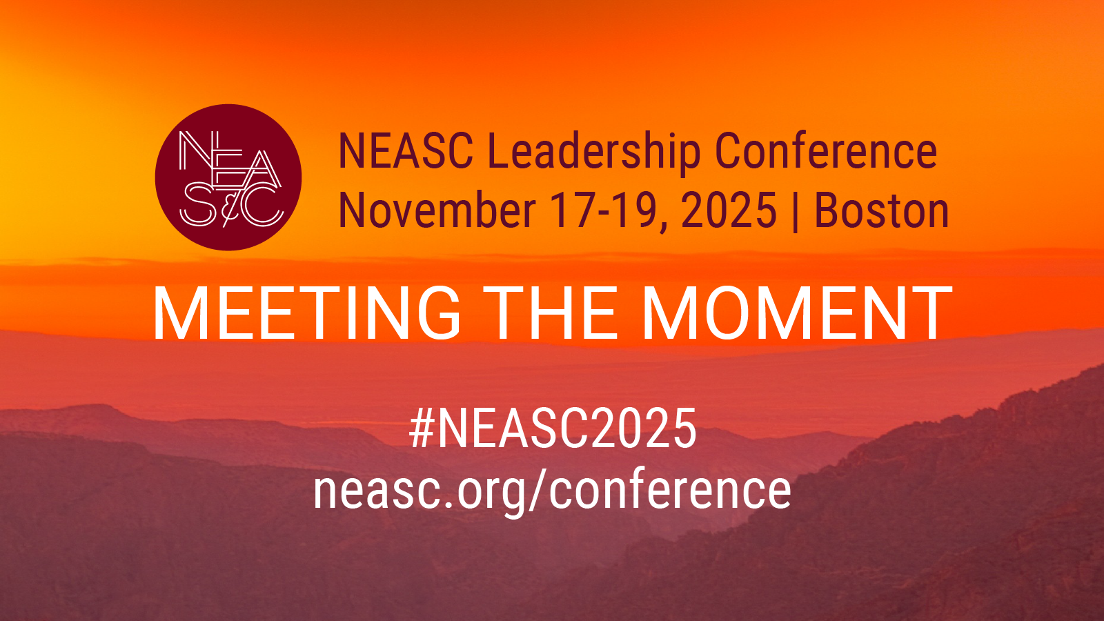 neasc2025 16x9 banner