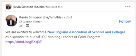 AIELOC Aspiring Leaders program sponsor