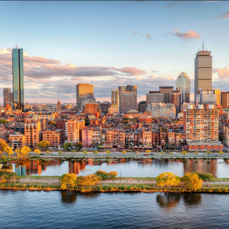 Boston Back Bay skyline sq